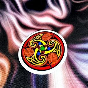 Spiritual Mandala Talisman Medallion Totem Decor Sticker